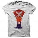 Shirt Cyclops et rayons lumineux blanc pour homme et femme