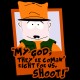Shirt Jimbo South Park parodie noir pour homme et femme