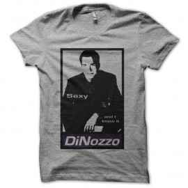 Shirt NCIS Tony Dinozzo parodie Obey gris pour homme et femme