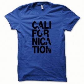 Shirt Californication collector noir/bleu royal pour homme et femme