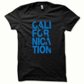 Shirt Californication version normal bleu/noir pour homme et femme