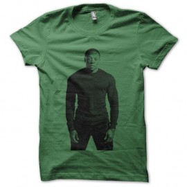 Shirt Dr Dre artwork vert pour homme et femme