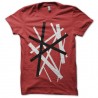 Shirt Van Halen guitare rouge pour homme et femme