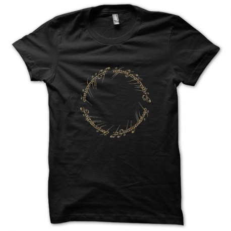 Shirt The ring noir pour homme et femme