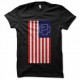 Shirt rammstein american flag artwork noir pour homme et femme