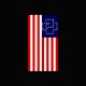 Shirt rammstein american flag artwork noir pour homme et femme