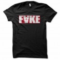Shirt Fack fashion noir pour homme et femme