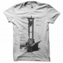 Shirt guillotine mode emploi peine de mort blanc pour homme et femme