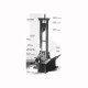 Shirt guillotine mode emploi peine de mort blanc pour homme et femme