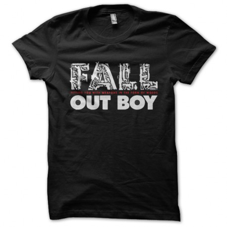 Shirt Fall out garçon noir pour homme et femme