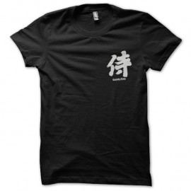 Shirt Angel Samurai noir pour homme et femme