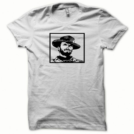 Shirt Clint Eastwood noir/blanc pour homme et femme