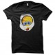 Shirt Calimero parodie Oeuf au plat noir pour homme et femme