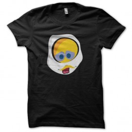 Shirt Calimero parodie Oeuf au plat noir pour homme et femme