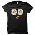 Shirt Calimero parodie Yeux au plat noir pour homme et femme