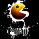 Shirt Pac man art work noir pour homme et femme
