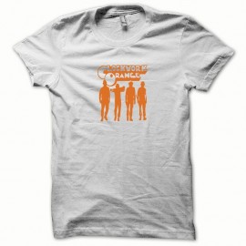 Shirt Clockwork Orange Mecanique stanley orange/blanc pour homme et femme