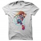 Shirt Megaman zéro en blanc pour homme et femme