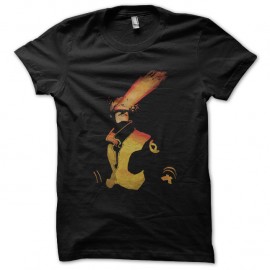 Shirt dessin graphique de cyclope noir pour homme et femme