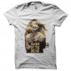 Shirt Goldie Hawn parodie Dawn of the dead blanc pour homme et femme