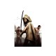 Shirt Walkin Dead Michonne artwork blanc pour homme et femme