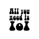 Shirt All you need is LOL blanc pour homme et femme