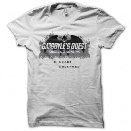 Shirt Gargoyle's Quest start screen blanc pour homme et femme