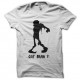 Shirt Zombie Got Brain ? blanc pour homme et femme