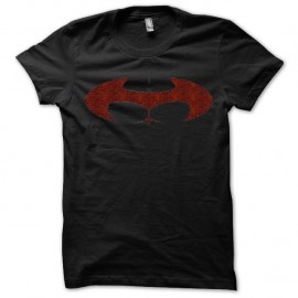 Shirt noir logo Batman-cul pour homme et femme