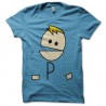 Shirt South Park parodie Philippe turquoise pour homme et femme