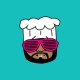 Shirt South Park parodie Chef cool lunettes geek rose lmfao turquoise pour homme et femme