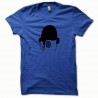 Shirt Clockwork Orange Mecanique stanley noir/bleu royal pour homme et femme