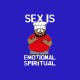 Shirt South Park parodie Chef sex is emotional & spiritual bleu pour homme et femme