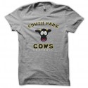 Shirt South Park parodie Cows Football USA college style gris pour homme et femme