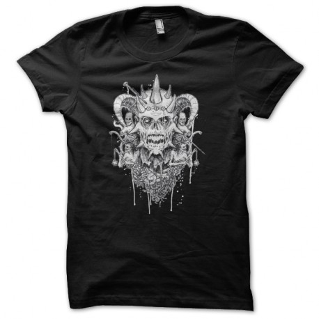 Shirt Satananique noir pour homme et femme