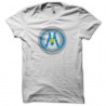 Shirt Captain Fada parodie Massillia Captain America Olympique de Marseille OM blanc pour homme et femme