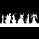 Shirt Aejiko bleach evolution des silhouettes noir pour homme et femme