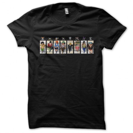 Shirt One Piece 8 table Fanart noir pour homme et femme
