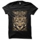 Shirt tatouage de lion noir pour homme et femme
