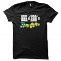 Shirt M&Ms parodie mdma noir pour homme et femme
