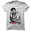 Shirt Columbo My wife says to me blanc pour homme et femme