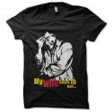 Shirt Columbo My wife says to me noir pour homme et femme