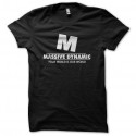 Shirt Fringe Massive Dynamic noir pour homme et femme