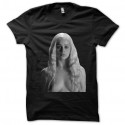 Shirt khaleesi Games of thrones Trone de fer noir pour homme et femme
