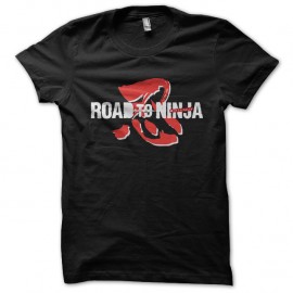 Shirt Naruto devenir un ninja noir pour homme et femme