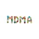 Shirt MDMA Ecstasy blanc pour homme et femme
