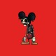 Shirt Mickey parodie zombie rouge pour homme et femme