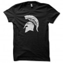 Shirt Spartacus casque spartiate vintage artwork noir pour homme et femme
