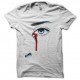 Shirt True Blood larme de sang blanc pour homme et femme