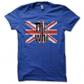 Shirt The Who Union Jack artwork bleu pour homme et femme